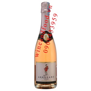 Rượu vang nổ Arrogant Frog hồng 750ml