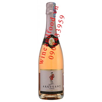 Rượu vang nổ Arrogant Frog hồng 750ml