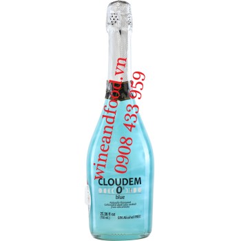 Rượu vang nổ Cloudem Blue không cồn 750ml