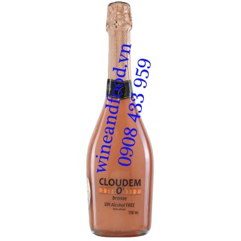 Rượu vang nổ Cloudem Bronze không cồn 750ml