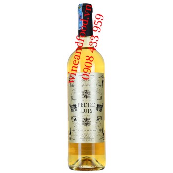 Rượu vang trắng Pedro Luis Sauvignon Blanc 750ml