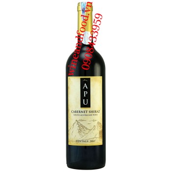 Rượu vang Apu Cabernet Shiraz 750ml
