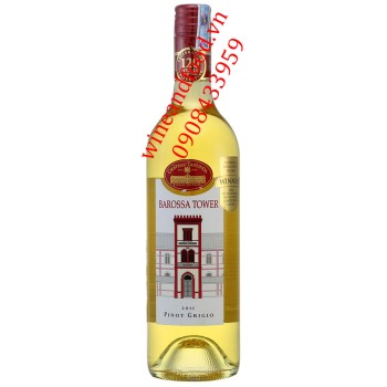 Rượu vang Barossa Tower trắng Pinot Grigio