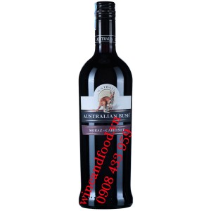 Rượu vang Australian Bush Shiraz Cabernet 750ml