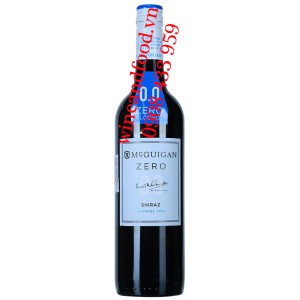 Rượu vang không cồn McGuigan zero alcohol shiraz 750ml