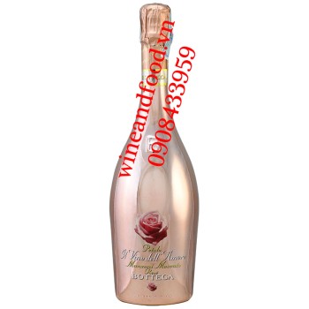 Rượu vang Bottega Manzoni Moscato Rosé Sparkling 750ml