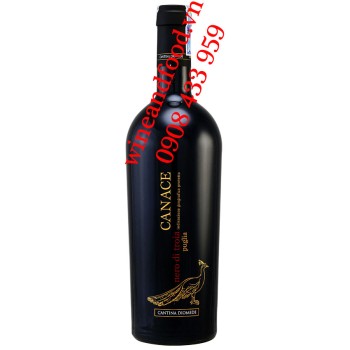 Rượu vang Canace Nero Di Troia Puglia IGP 750ml