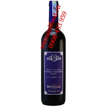 Rượu vang Donelli Vino Rosso Dolce 750ml