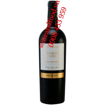 Rượu vang Massimo Gori Cantine Sgarzi Luigi IGT Puglia