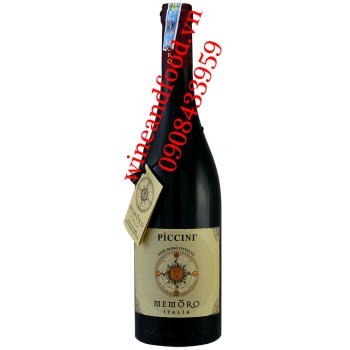 Rượu vang Memoro Piccini 750ml