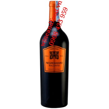 Rượu vang Negroamaro Salento Torri D'Oro IGT 750ml