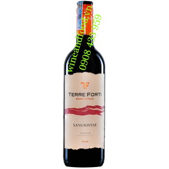 Rượu vang Terre Forti Sangiovese Rubicone IGT 750ml