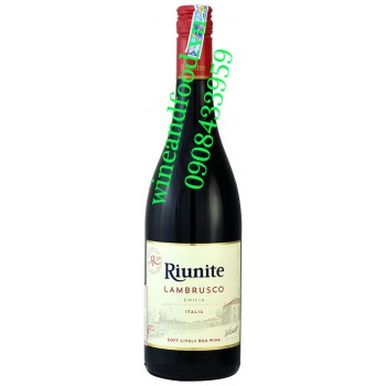 Rượu vang Riunite Lambrusco Emilia 750ml