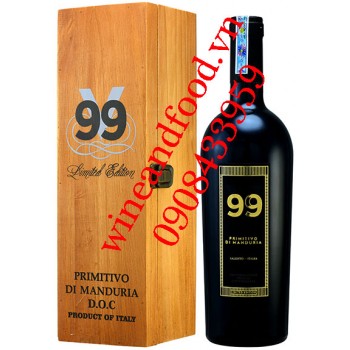 Rượu vang V99 Primitivo Di Manduria Salento 750ml