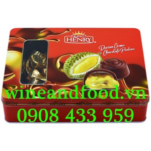 Socola nhân kem Sầu Riêng King Henry hộp 300g