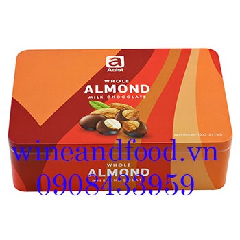 Socola sữa hạnh nhân Aalst 150g