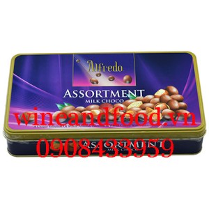 Socola sữa Hạnh Nhân Alfredo Tím 180g