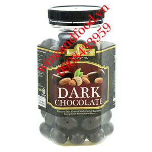 Socola đen hạnh nhân Royal de Dolton 500g