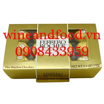 Socola Ferrero Rocher hộp giấy 150g