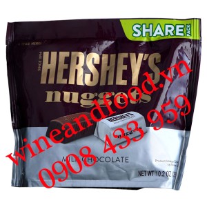 Socola sữa Hershey's Nuggets Share Pack 289g