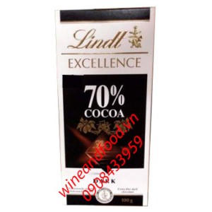 Socola đắng Lindt Excellence 70% Cocoa 100g
