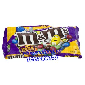 Socola đen đậu phộng M&M 357g