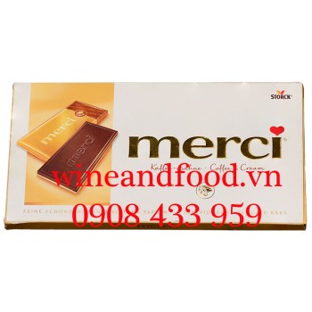 Socola Merci Storck Coffee Cream thanh 100g