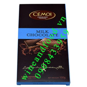 Socola sữa Cemoi thanh 100g