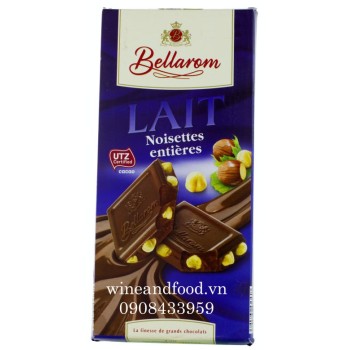 Socola sữa hạt dẻ Bellarom 200g