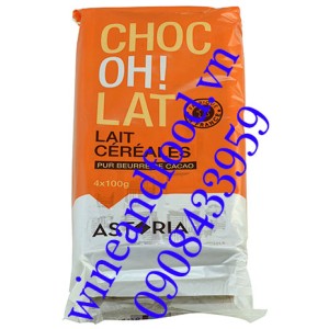 Socola sữa ngũ cốc Astoria lốc 4 thanh