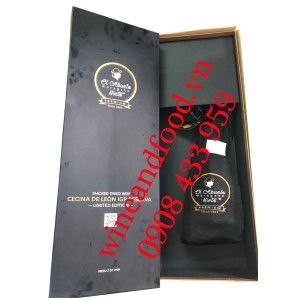 Bò muối xông khói 24 tháng Cecinas Nieto Reserva premium hộp quà
