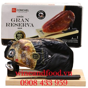 Đùi heo muối nấm Truffle Duroc Gran Reserva EL Conchel  