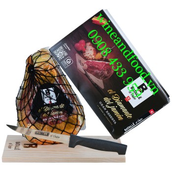 Thịt đùi sau heo muối El Diamante Del Jamón Gran reserva 850g