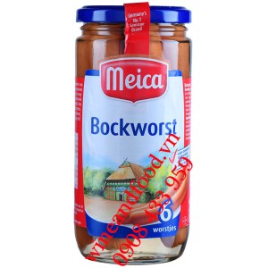 Xúc xích Đức Bockworst Meica hũ 380g