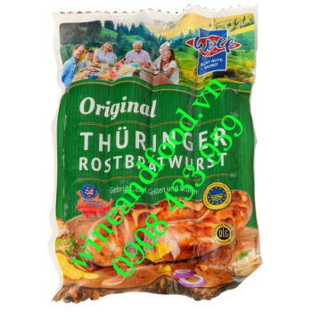 Xúc xích Đức Original Thuringer Rostbratwurst Wolf 400g