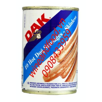 Xúc xích heo Dak 415g
