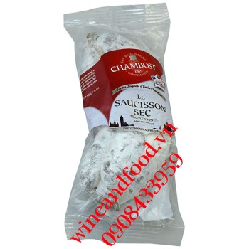 Xúc xích khô Salami (Le Saucisson Sec) Chambost truyền thống 250g
