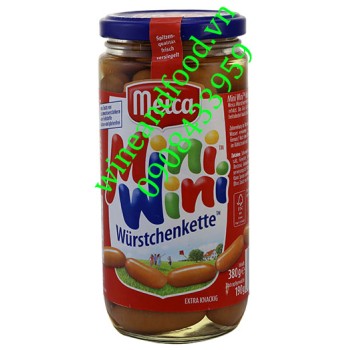 Xúc xích mini Wurstchenkette Meica 380g