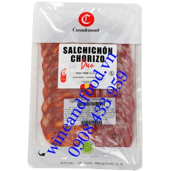 Xúc xích Salchichon chorizo Duo Casademont 100g