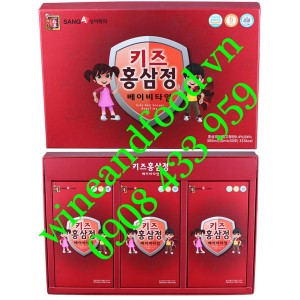 Nước hồng sâm cho bé Sanga Baby Time hộp 30 gói