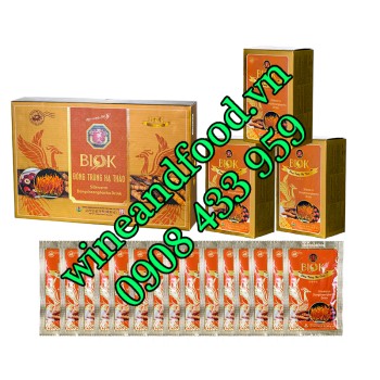 Nưới Đông Trùng hạ Thảo Biok hộp 15 gói x70ml