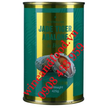 Bào ngư Úc viền xanh Jade Tiger Abalone lon 425g
