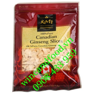 Nhân Sâm thái lát Great Mountain túi 80g