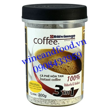 Cà phê Bùi Văn Ngọ hòa tan 3in1 Original hũ 300g