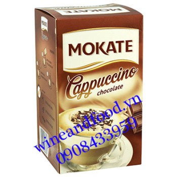 Cà phê Cappuccino chocolate Mokate 144g