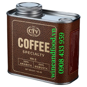 Cà phê Specialty rang nguyên hạt No.2 CTV HT 180g