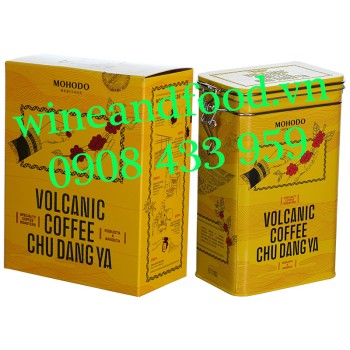 Cà phê Volcanic Chu Đang Ya Robusta Arabia rang xay 350g