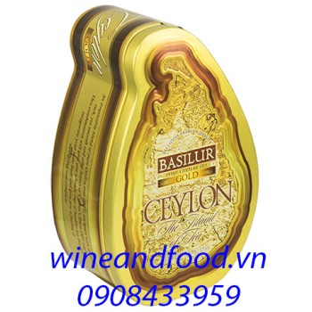 Trà Basilur Island of Tea Gold 100g
