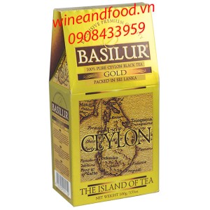 Trà Basilur Island of Tea gold hg 100g