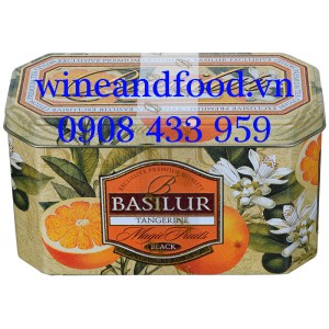 Trà Basilur Magic Fruits Tangerine túi lọc 40g